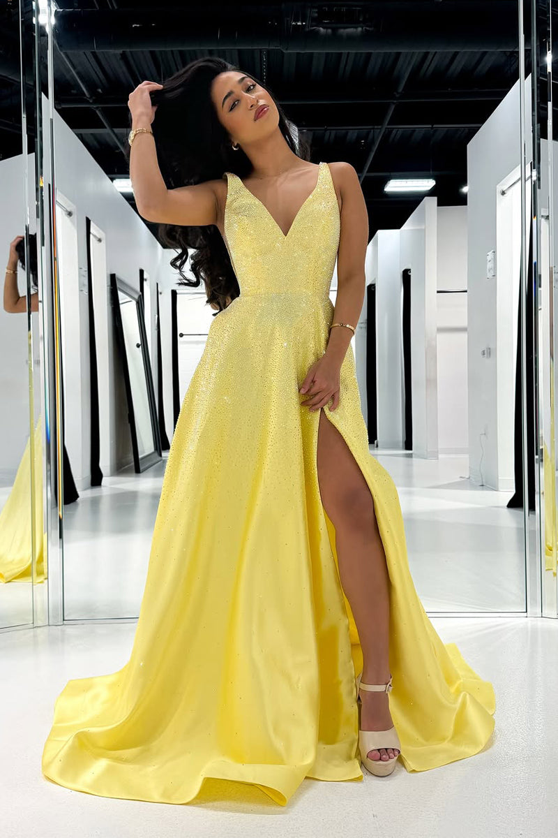 white christmas dresses Mini/Short Yellow Prom Dresses, Yellow Cute Homecoming Dress with Beading Lace US 6 / Custom Color