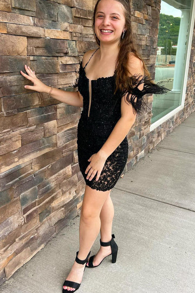 Cute Sparkly Bodycon Off the Shoulder Red Sequins Short Hoco Dresses with Appliques AB082505