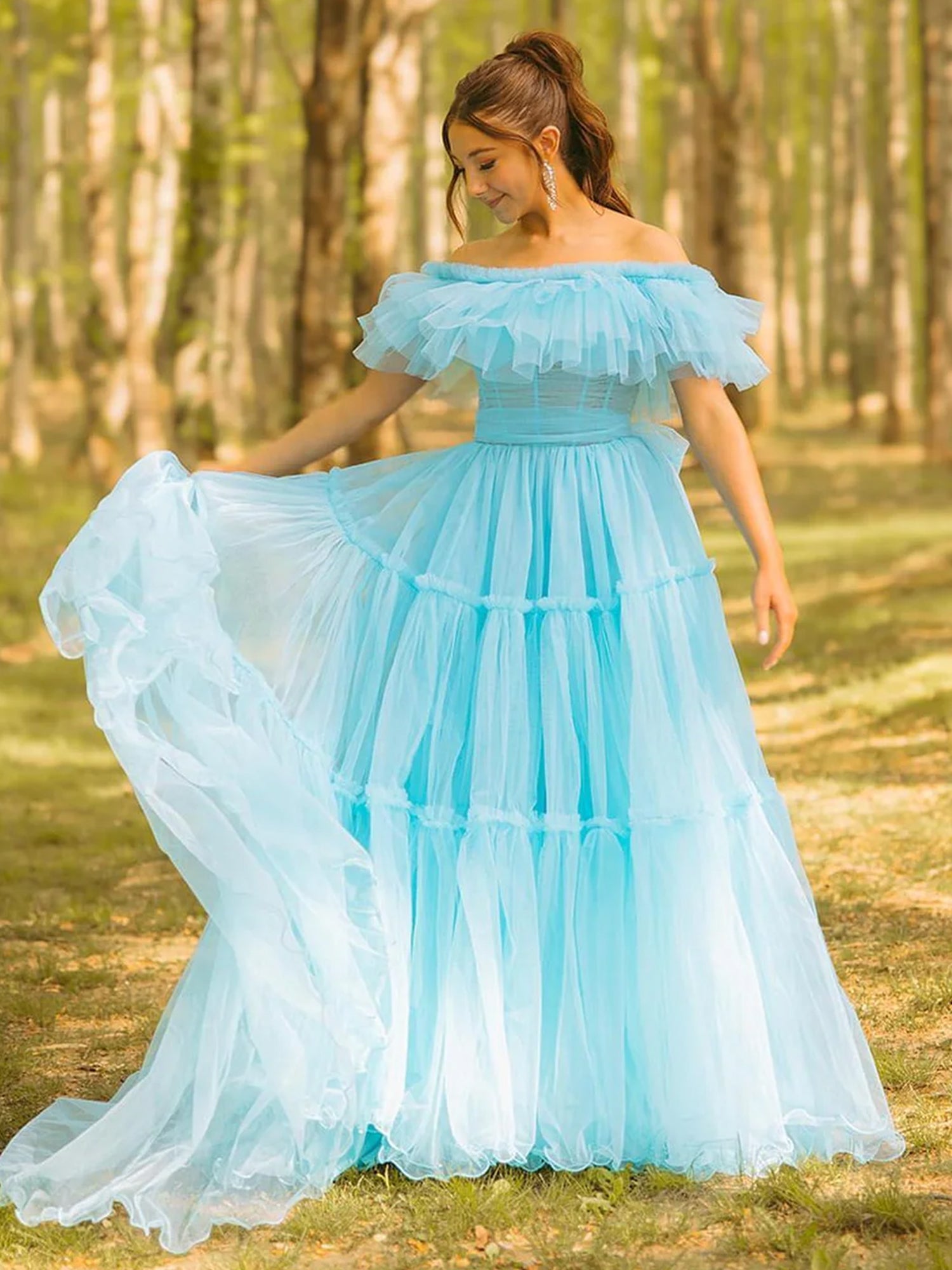 cute aqua prom dresses Rachel Allan 70842 Long Formal Beaded Slit Prom Dress